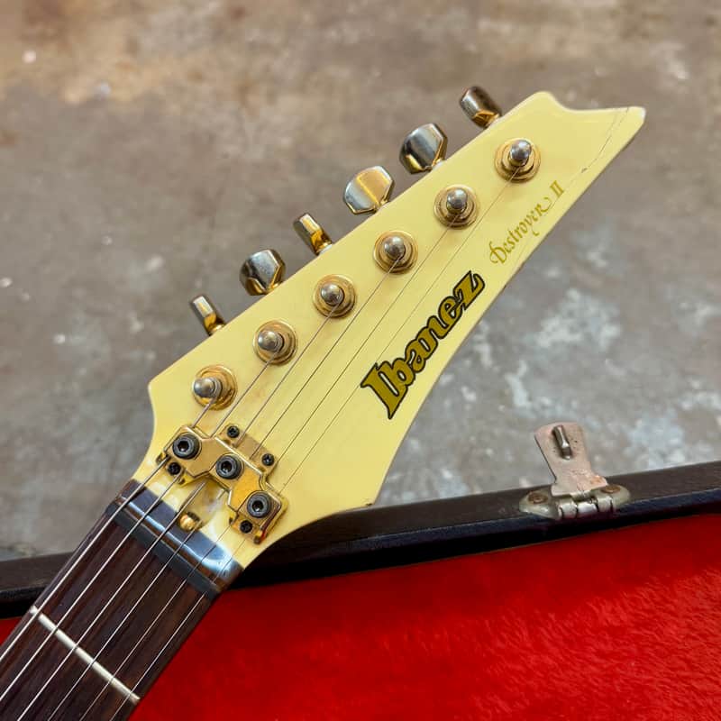 Ibanez Destroyer II DT-355 1984 - Vintage white original MIJ