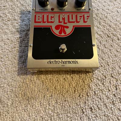 Electro-Harmonix Big Muff Pi 2000 - Present - Silver / Black / Red image 1