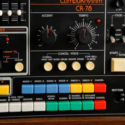 Roland CR-78 CompuRhythm Drum Machine 1980 Pre-Owned image 3