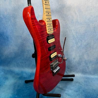 2020 Fender MIJ Michiya Haruhata Signature Stratocaster - Trans Pink image 6