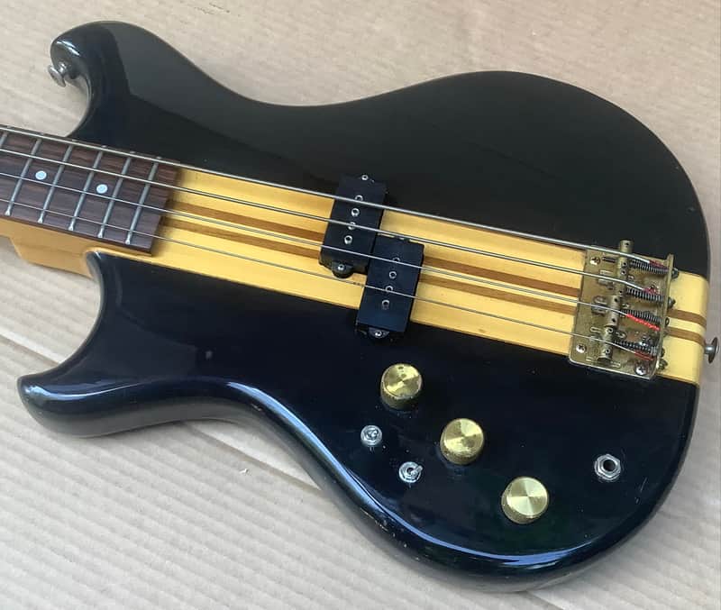 Westone Thunder 1 A Lefthand Lefthanded bass made in Japan active 18 volt  ULTRA RARE Lefty model image 1