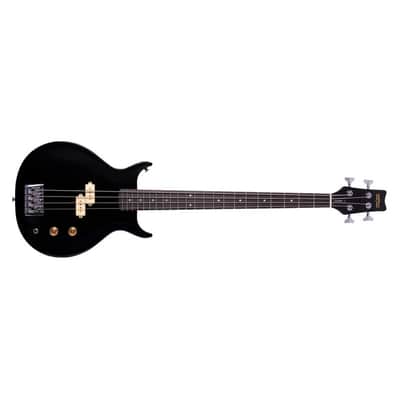 Washburn SB4B Scavenger Electric Bass Guitar Black image 1