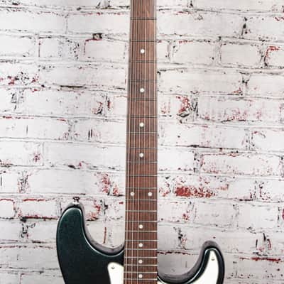Latitude - S Style Electric Guitar, Dark Green Metallic - x7168 - USED image 3