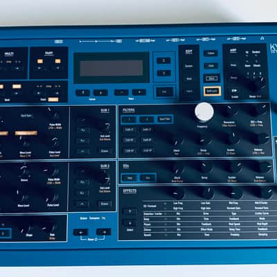 Waldorf Kyra 128-Voice Virtual Analog Desktop Synthesizer 2023 - Present - Seablue image 4