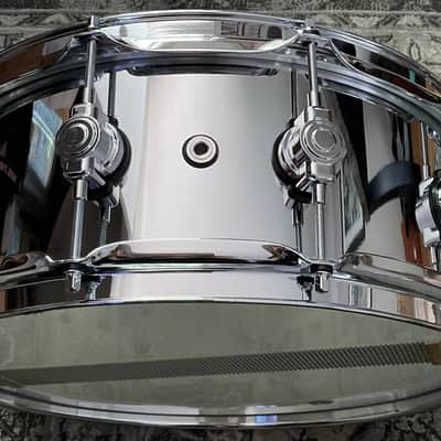 DW 5.5" x 14" Performance Series Steel Snare Drum in Chrome DRPM5514SSCS image 4