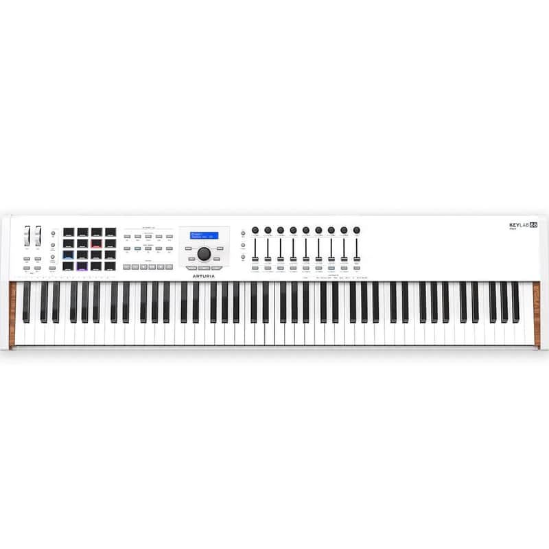 Arturia KeyLab 88 MkII MIDI Controller 2019 - Present - White image 1