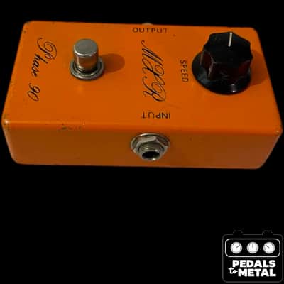 MXR Phase 90 Script Logo Vintage - Orange - X18956 image 4