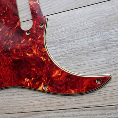 Fender Stratocaster Strat '59 - '62 Tortoise Celluloid   Tortoise RI 60 61 image 2