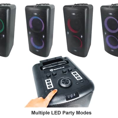 Rockville ELITE PARTY 65 Karaoke Machine System Party Speaker w/Mic+Tablet Stand image 8