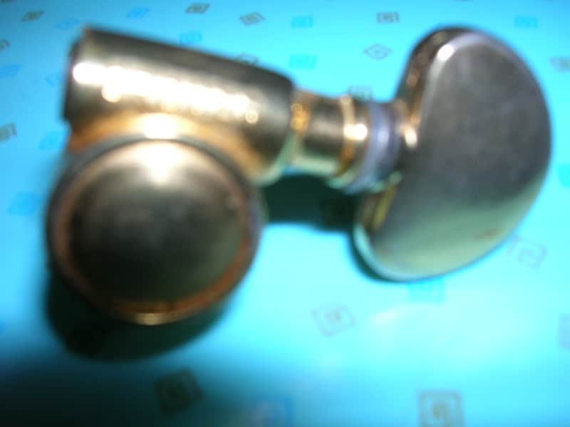 GROVER SINGLE 3x3 gold Rotomatic TUNER BASS side recent #3 image 1