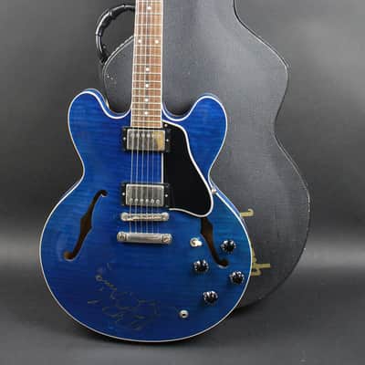Gibson ES335 2001 Beale Street Blue image 3