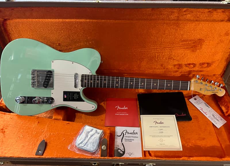 Fender American Vintage II 1963 Telecaster  - Seafoam Green /7lbs. 8.9oz. #V2440996 image 1