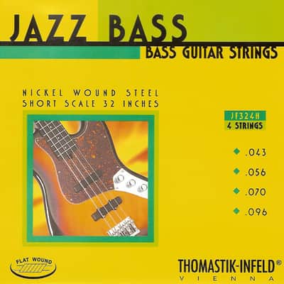 Thomastik-Infeld JF324H Jazz Flats, 4-String Short/Hofner image 1