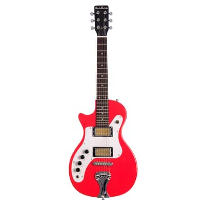 Airline Guitars Thunderstick Red Left-Handed image 6