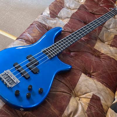 ESP Custom Shop Horizon Bass "The Smurf" Precision Jazz PJ Bass Guitar image 11
