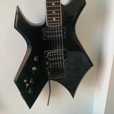 B.C. Rich Warlock 1986 Black Left Handed US made image 3