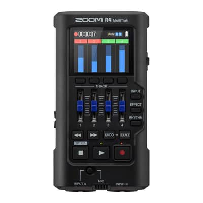 Zoom R4 MultiTrak 4-track Digital SD Recorder and USB Audio Interface w/ FX image 1