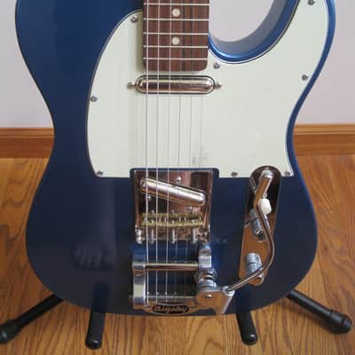 Custom Telecaster SD Lipstick Pickups Bigsby Lake Placid Blue image 4