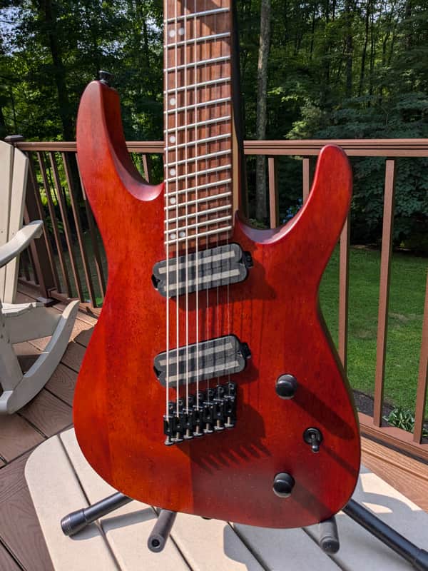 Jackson X Series DKAF7 MS Dinky Archtop - Stained Mahogany image 1