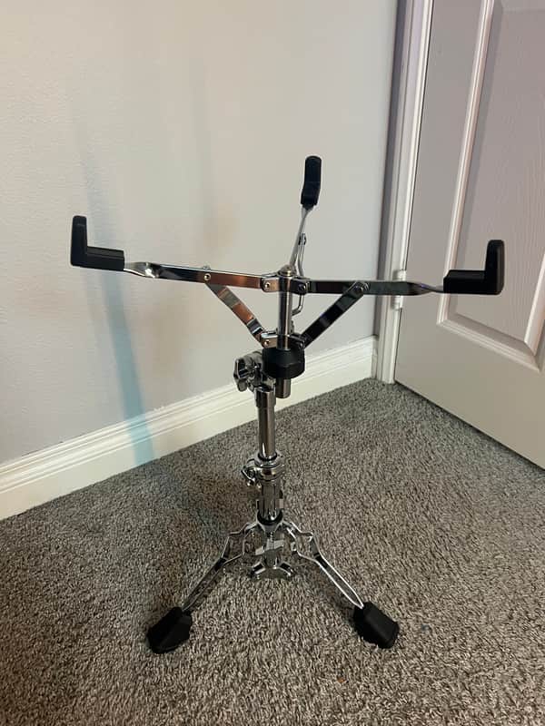 Tama HS80W Roadpro Series Double-Braced Snare Drum Stand with QuikSet Tilter 2010s - Chrome image 1