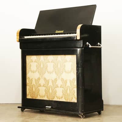1930s Cromwell Celeste 4 Octave Celesta Vintage Pre War Rare Bell Keyboard Original Chimes Mustel Piano with Original Shipping Crate Orchestral Percussion Henry Busse Orchestra image 5