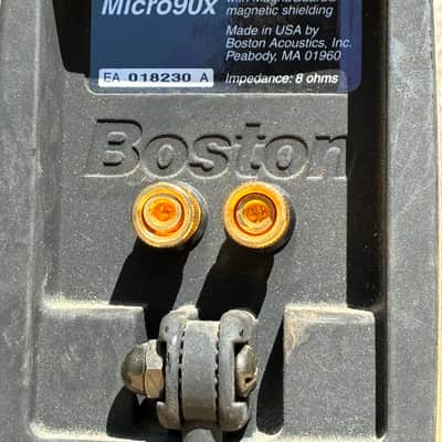 Boston Acoustics Micro90x MagnaGuard Die-Cast Aluminum Surround Speakers Pair image 5