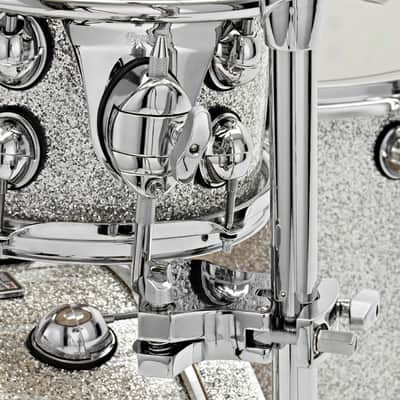 Premier Genista Maple Series 22" Four-Piece Shell Pack Silver Sparkle PGM22-4SPSSX image 5