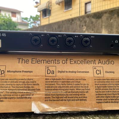 Apogee Element 46 Thunderbolt Audio Interface 2010s - Black image 8