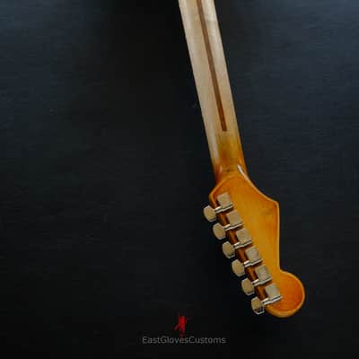 Fender Stratocaster Pelham Blue Heavy Aged Relic by East Gloves Customs image 17
