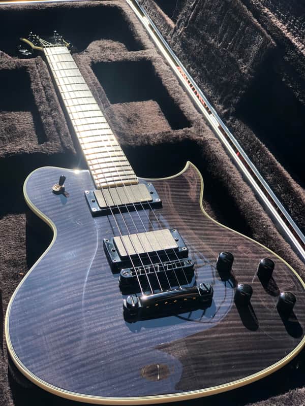 Boogie Street Guitars Custom Elite Idol Washburn WI66PRO BSG1 2005 (19 of 50) Translucent Black Purple image 1