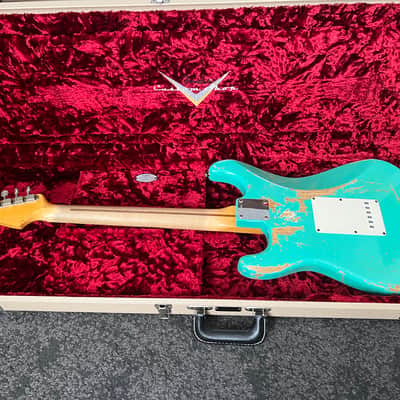 Fender Custom Shop '57 Startocaster Heavy Relic 2010r - Sea Foam Green image 5