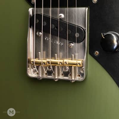 Collings Electric Guitars - 71 - Olive Drab - Custom Color - Ron Ellis Pickup image 10
