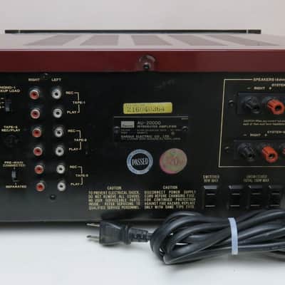SANSUI AU-20000 INTEGRATED AMPLIFIER ( AMP ) FULLY SERVICED RECAPPED image 11