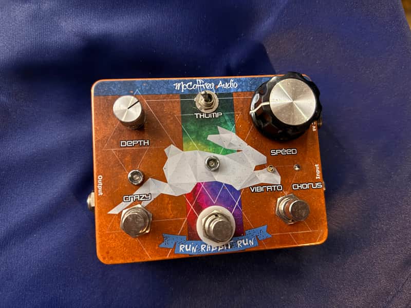 McCaffrey Audio Run Rabbit Run Univibe Pedal