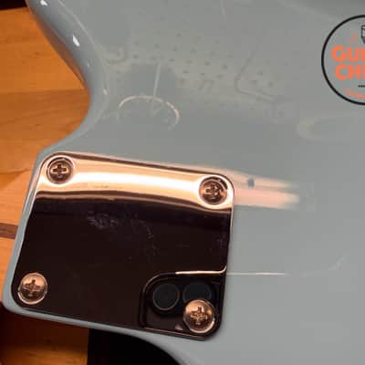 2024 Fender MIJ Hybrid II Jazzmaster FMT Flame Celeste Blue w/ HSC Japan image 15