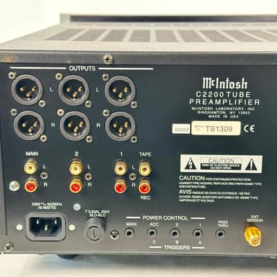 McIntosh C2200 Tube Preamplifier w/ Original Box image 10