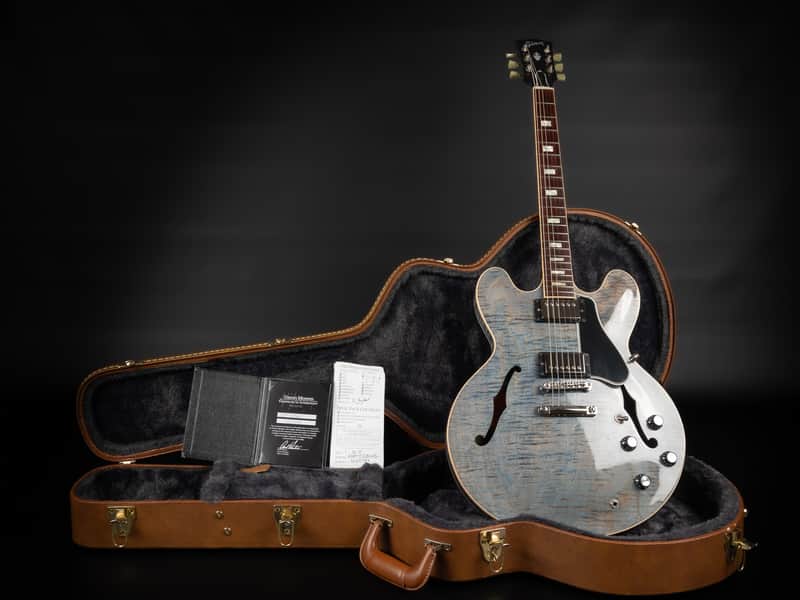 Gibson Memphis ES-335 Block Figured 2015 | Reverb