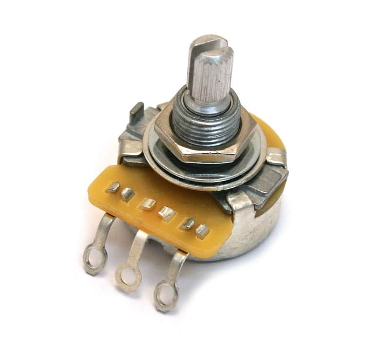 EP-4185-000 CTS No-Load 250K Split Shaft Tone Potentiometer for Electric Guitars image 1