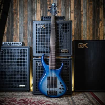 MTD 535-21 Flamed Maple Blue Burst 2017 (9.4 lbs) image 3