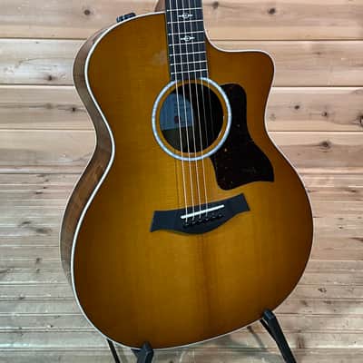 Taylor 214ce-K DLX Special Edition Acoustic Guitar DEMO - Honeyburst image 1