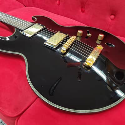 DBZ Imperial Thinline Guitar  Black image 3