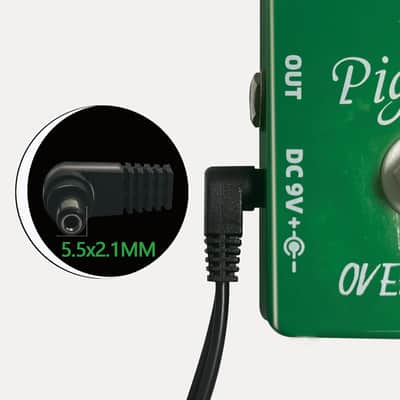 Guitar Pedal Power Supply Adapter 9V DC 1A Tip Negative 3 Way Daisy Chain Cables for Guitar Effect Pedal(Tip Negative) image 2