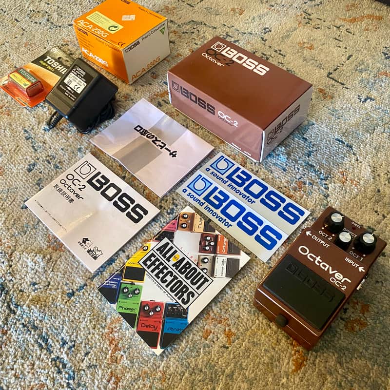 Boss OC-2 Octaver MADE IN JAPAN Black Label - Near MINT - 1983 image 1