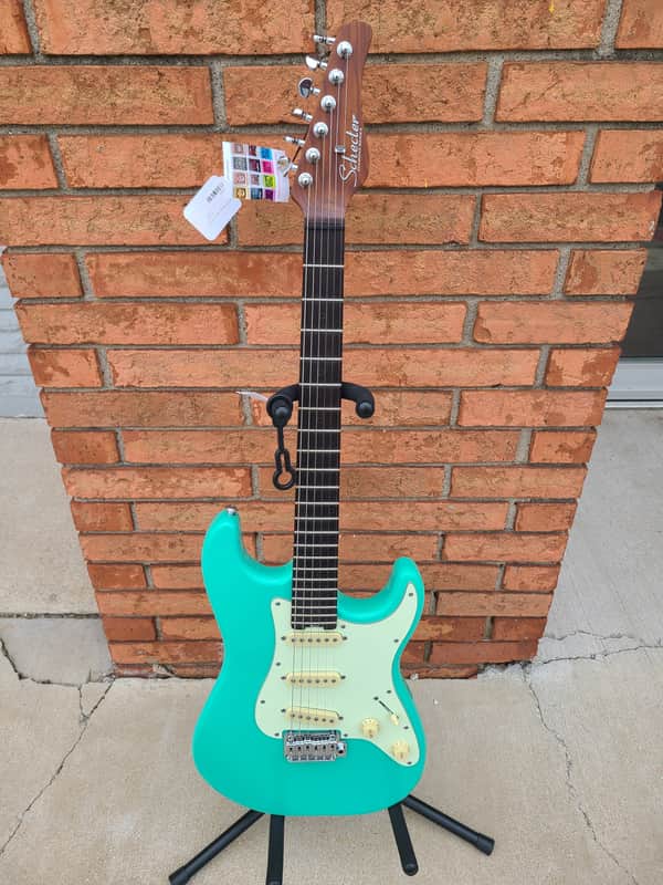 Schecter Nick Johnston Traditional Atomic Green image 1
