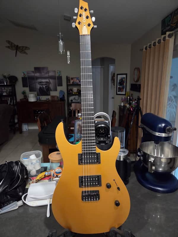 Carvin DC600H - 6 - Gold Top - Neck Thru image 1