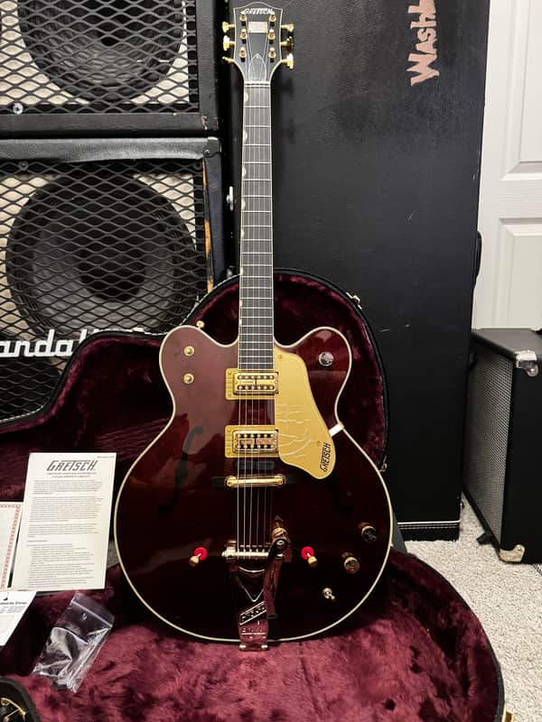 Gretsch G6122T-62 Vintage Select '62 Chet Atkins Country Gentleman with Bigsby 2016 - Present - Walnut Stain