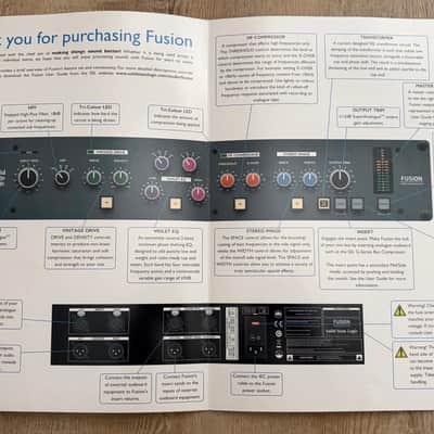 Immagine SSL Fusion Analog Stereo Processor - Early 1st Production Batch - Like New - 5