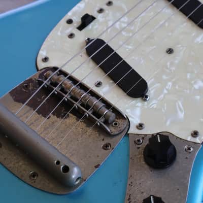 1979 Fernandes Japan FMT-50 Mustang (Lake Placid Blue) image 5