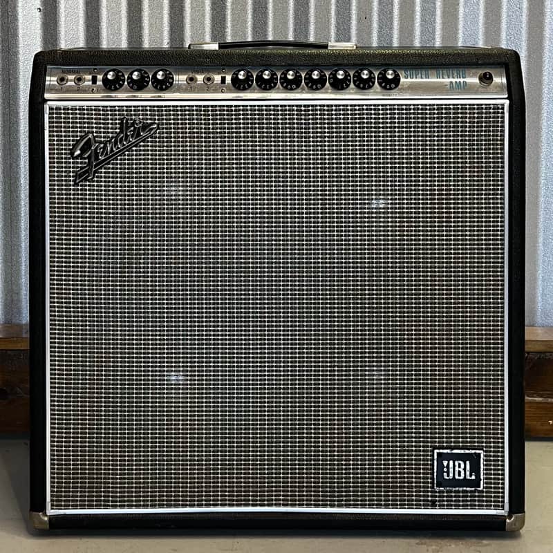 1969 Fender Factory JBL loaded "Drip Edge" Super Reverb image 1