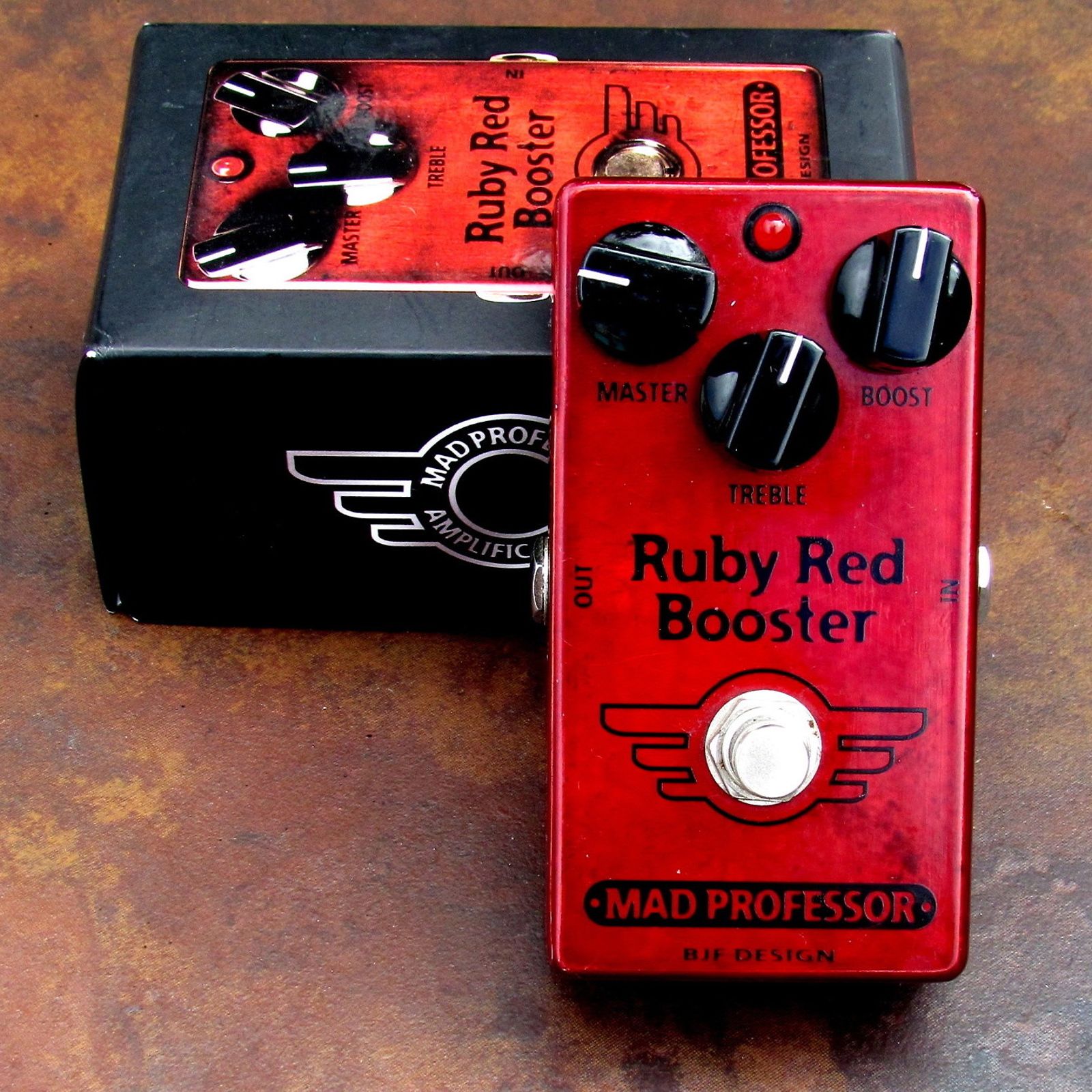 ギター MAD PROFESSOR Chorus & Ruby Red Booster Mad Professor Ruby Red Booster | Reverb
